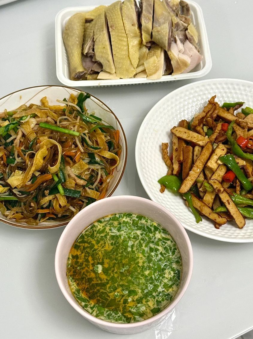 开饭了,亲手做出来的才更有成就感！😄👌