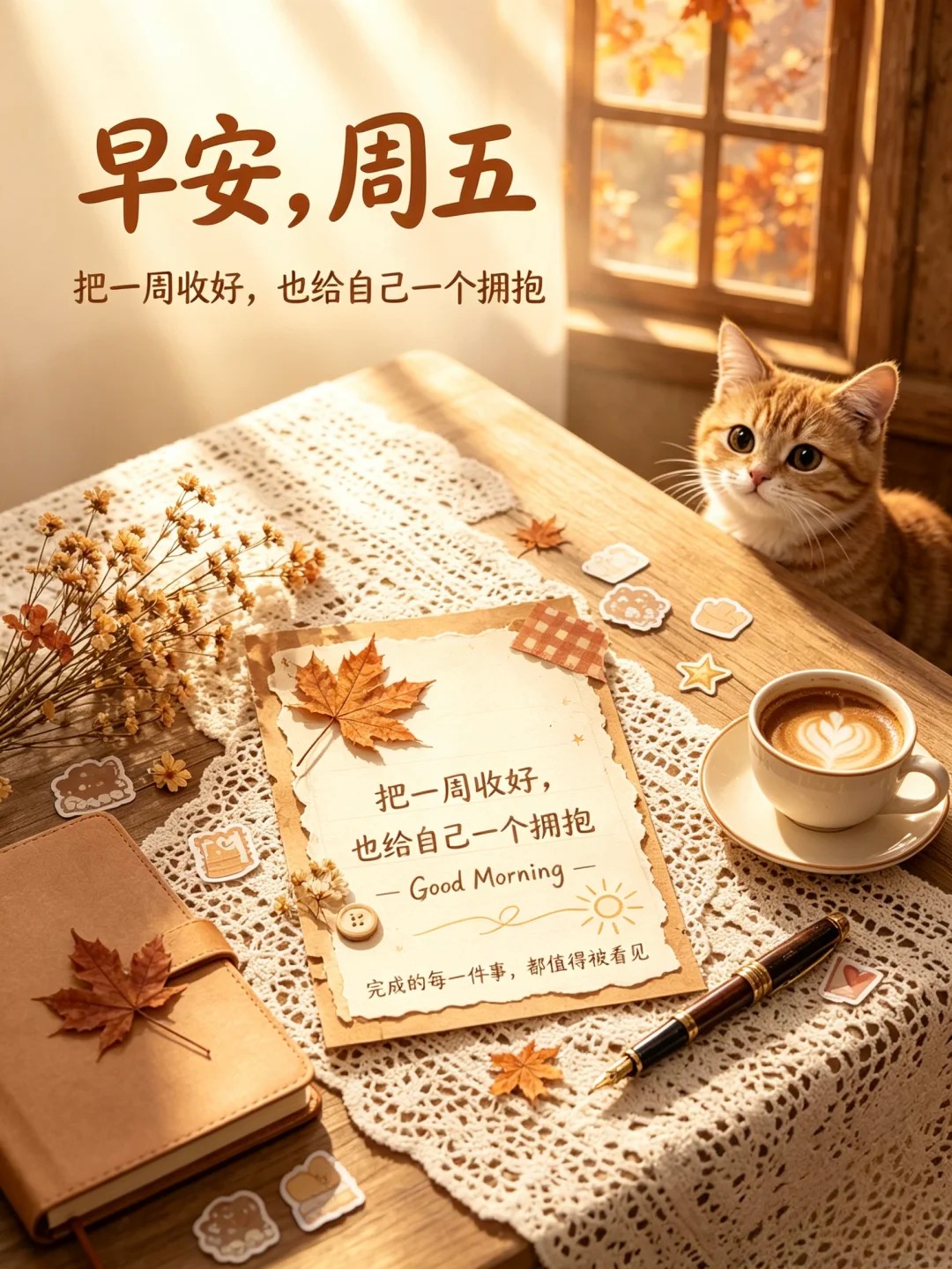 周五，把这一周收好